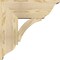 Ekena Millwork Thorton Traditional Rough Sawn Bracket w/ Offset Brace, Douglas Fir, 8"W x 20"D x 20"H BKT0806X20X20THR01RDF - alternate 3